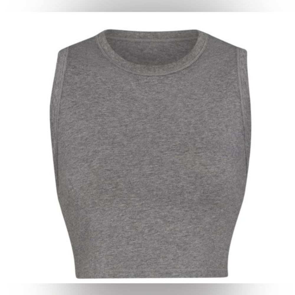SKIMS Boyfriend Crop Tank and boxers